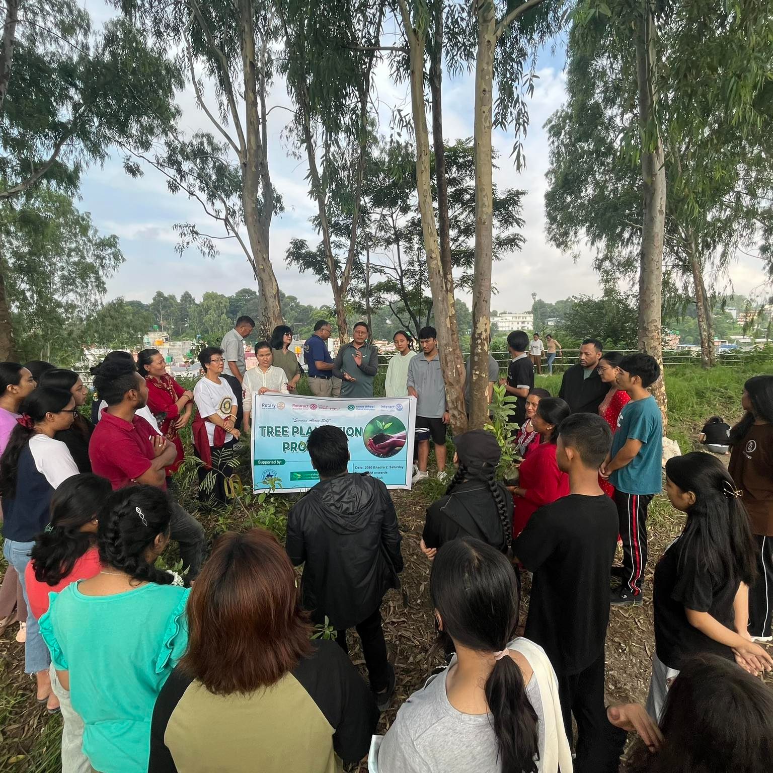 Tree Plantation at Sidhikali